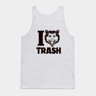 I Love Trash Possum Tank Top